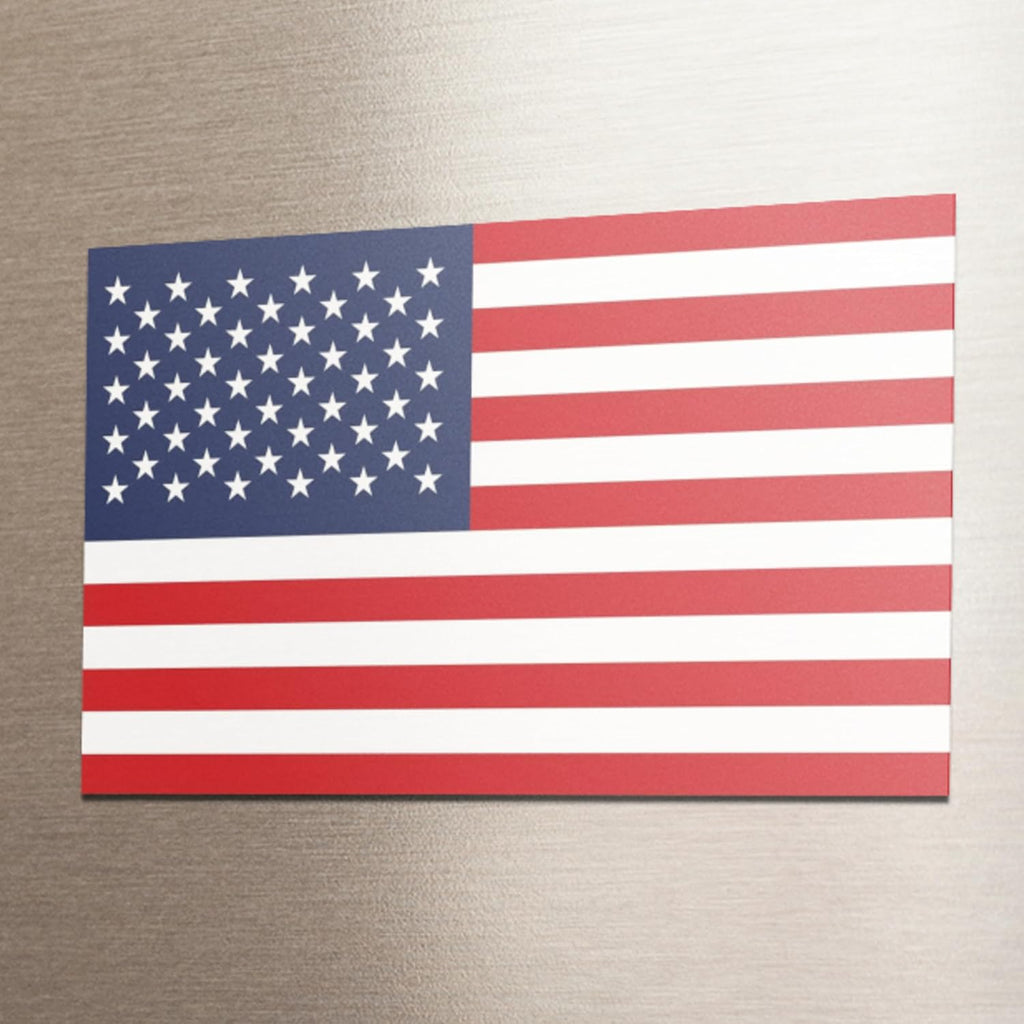 American Flag Magnet - 5x3 Inch Patriotic US Flag Refrigerator Magnet