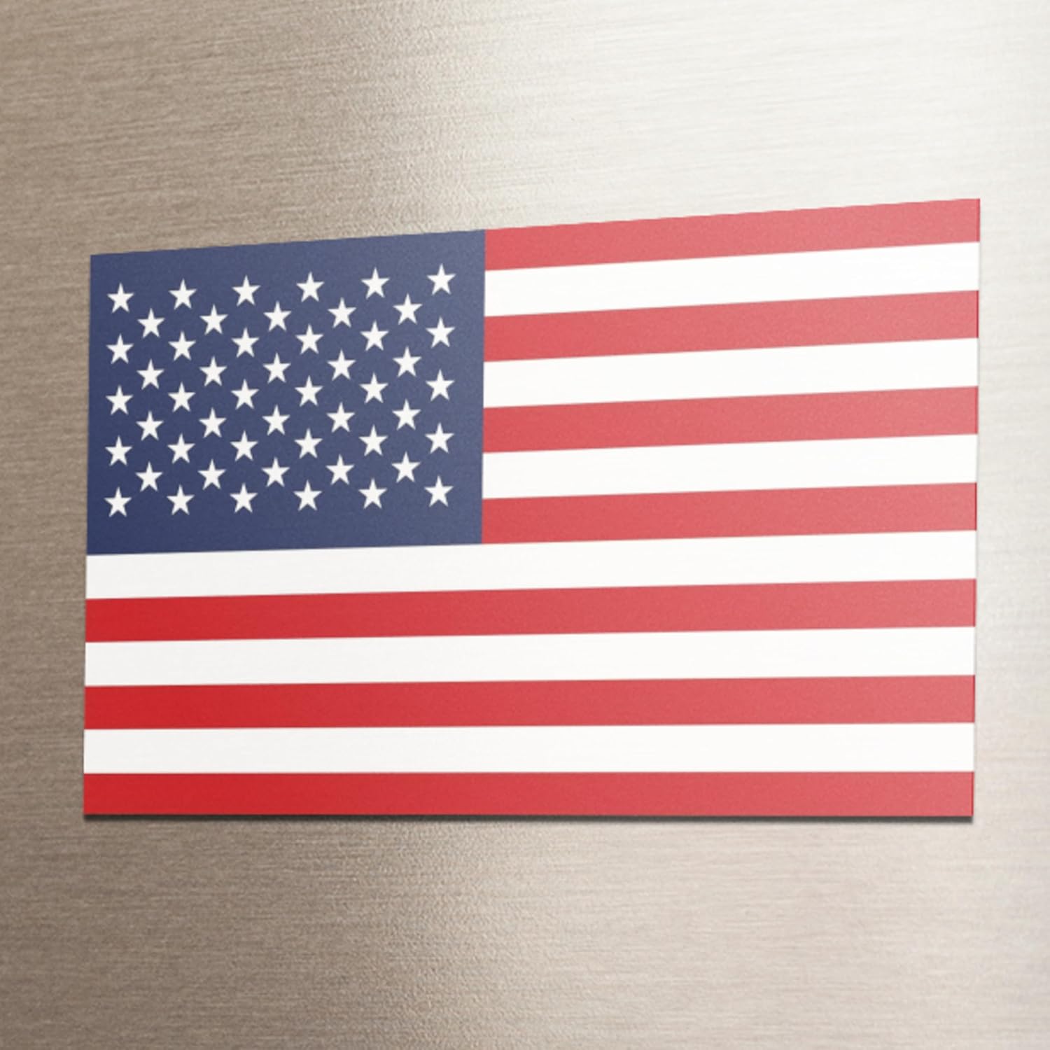 American Flag Magnet - 5x3 Inch Patriotic US Flag Refrigerator Magnet